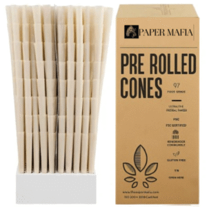 98MM PRE ROLLED CONES, BOX of 800, HIMALAYAN TAN